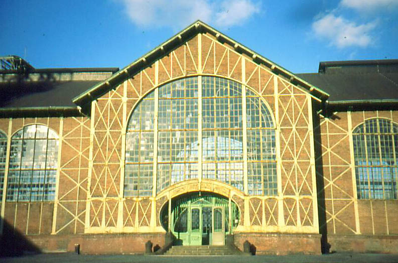 Jugendstileingang Zeche Zollern