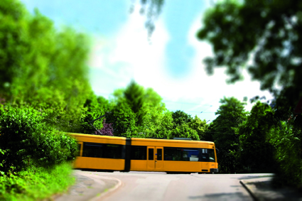 Naturlinie 105 in Essen, Foto EVAG